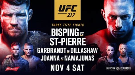 ufc 217 canada chanel|UFC 217.